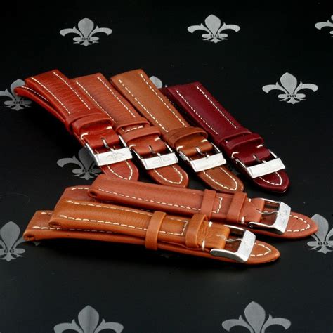 breitling leather band for sale|genuine breitling leather watch strap.